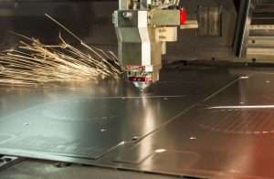 Laser cutter cutting parts