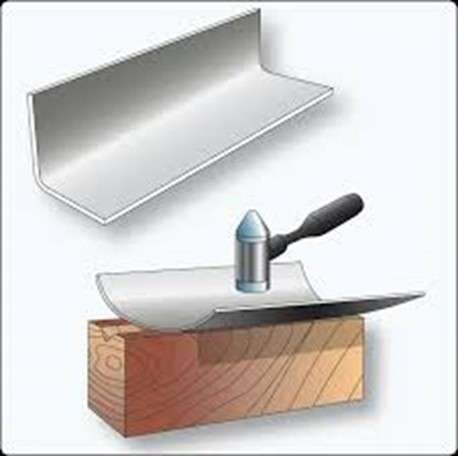 Manual sheet metal bending