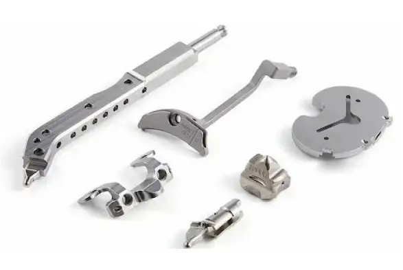 Six Medical Parts Made by 5 Axis CNC Machine.