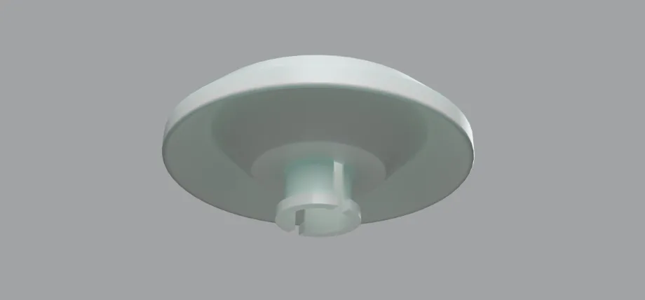 Annular snap fit of a component 3d model