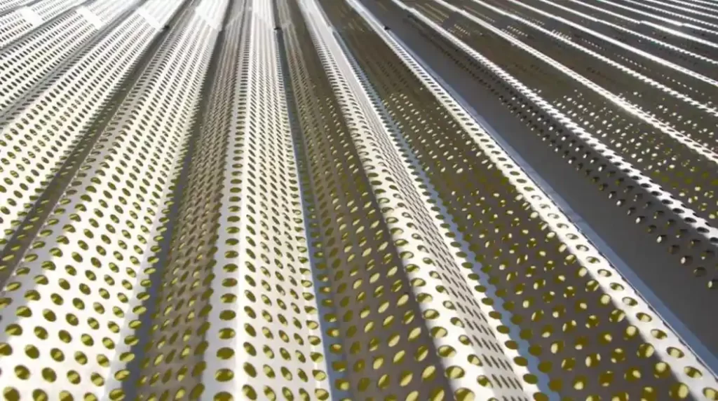 An image showing sleek appearance anodized aluminum structural frames used in architecture and construction.