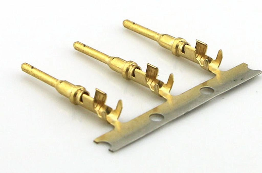 Custom automotive parts made from brass stamping
