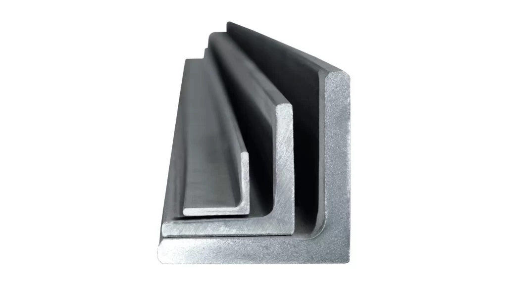 The image shows a solid carbon steel metal bar with a smooth, dark-grey surface.