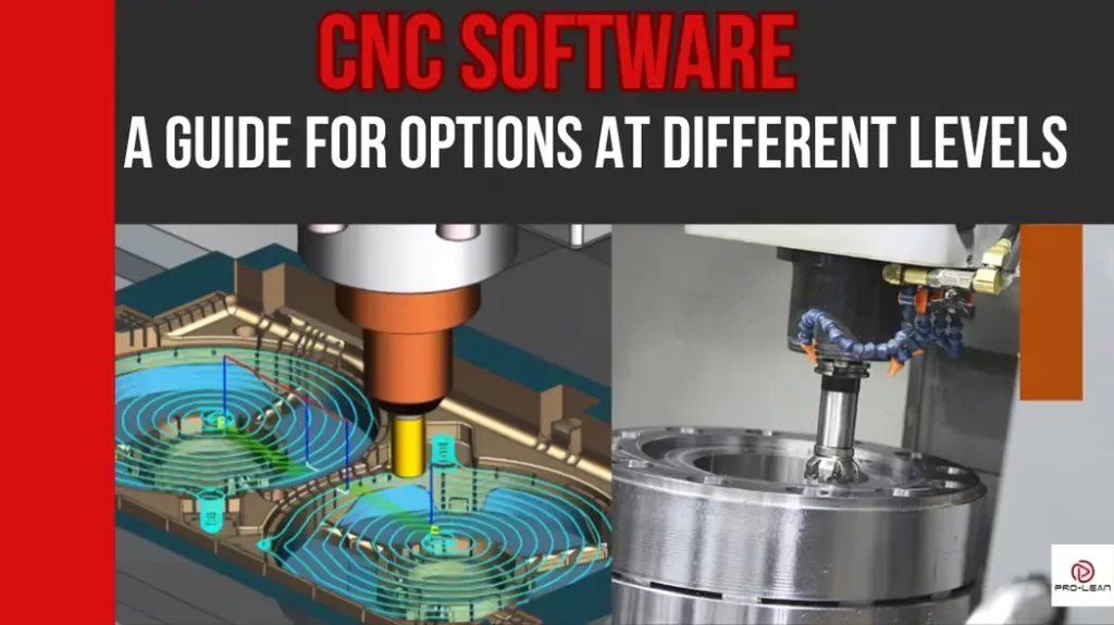 CNC software toolpath simulation alongside CNC machine milling a metal cylindrical part