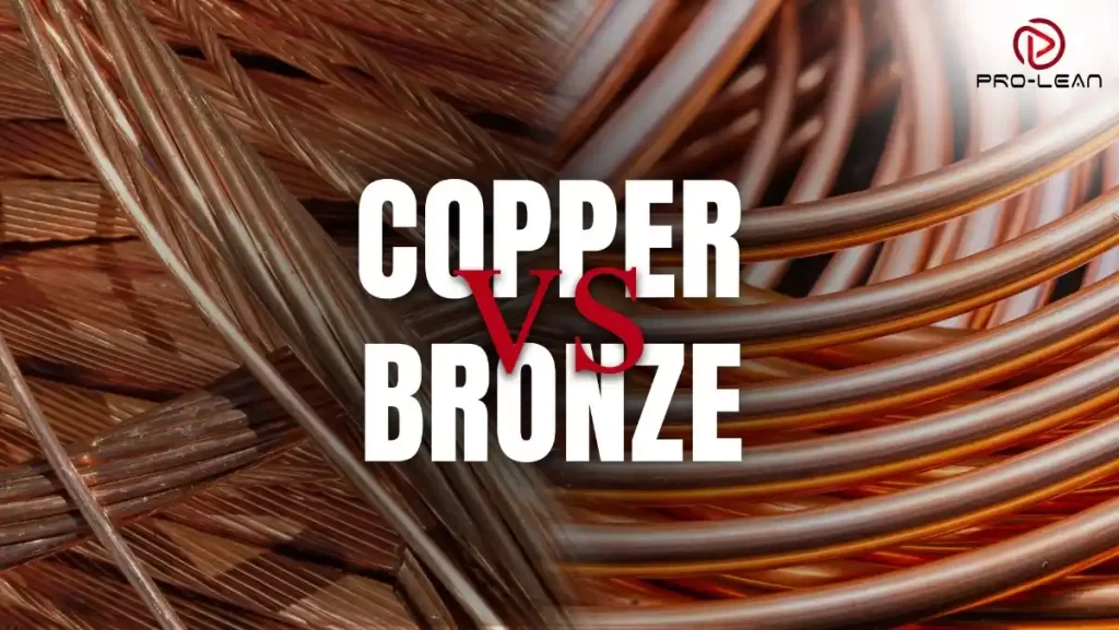 A close-up of tangled copper wires and bronze tubes.