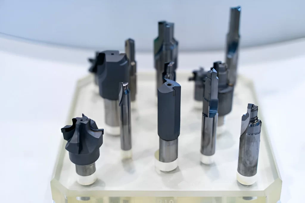 Milling Machine Cutters display for the exhibition.