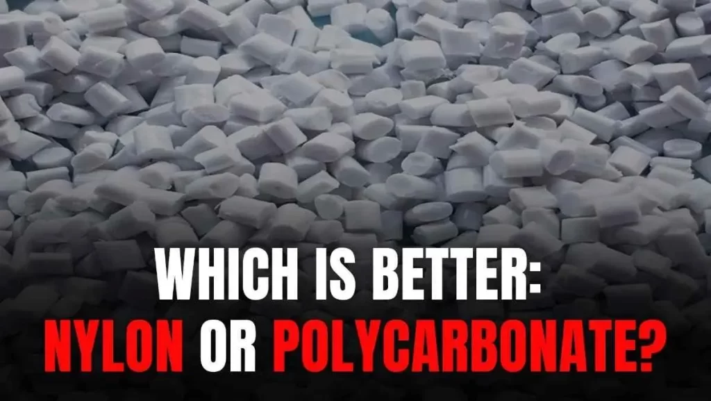 A large pile of small, white plastic pellets.