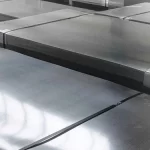 An image showing metal sheets with a smooth, protective finish.